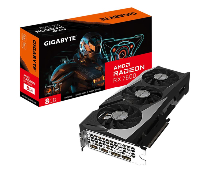 Karta graficzna GIGABYTE Radeon RX 7600 Gaming OC 8G GDDR6 128bit 2DP/2HDMI GV-R76GAMING OC-8GD